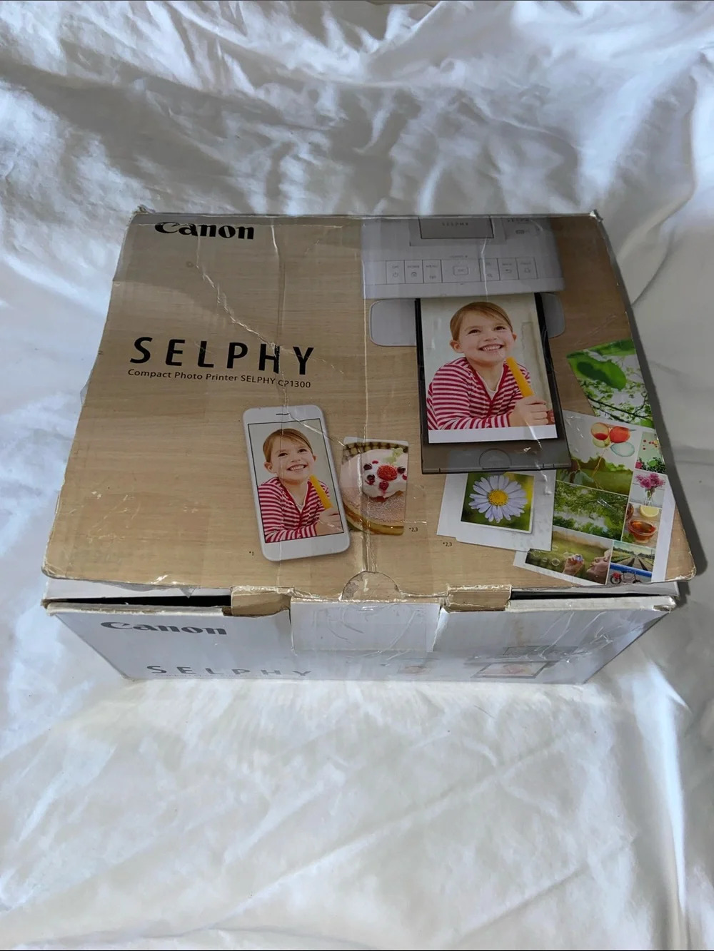 Canon SELPHY CP1300 Compact Photo Printer - White